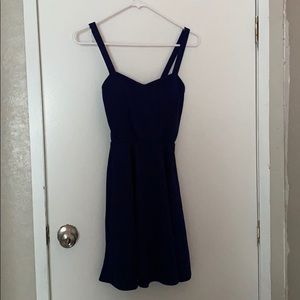 navy blue dress